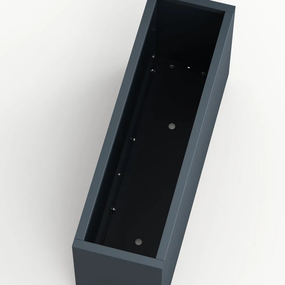 Herstera Metal Planter - Jardinera METAL PLANTER 30 antracita