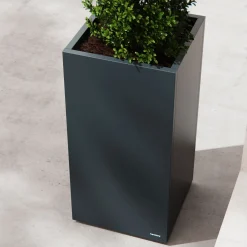Herstera Metal Planter - Jardinera COLUMN antracita