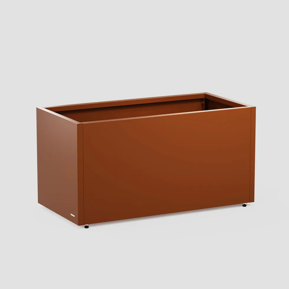 Herstera Metal Planter - Jardinera METAL PLANTER 50 antique rust