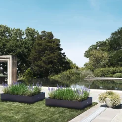 Herstera Metal Planter - Jardinera EDGE antracita