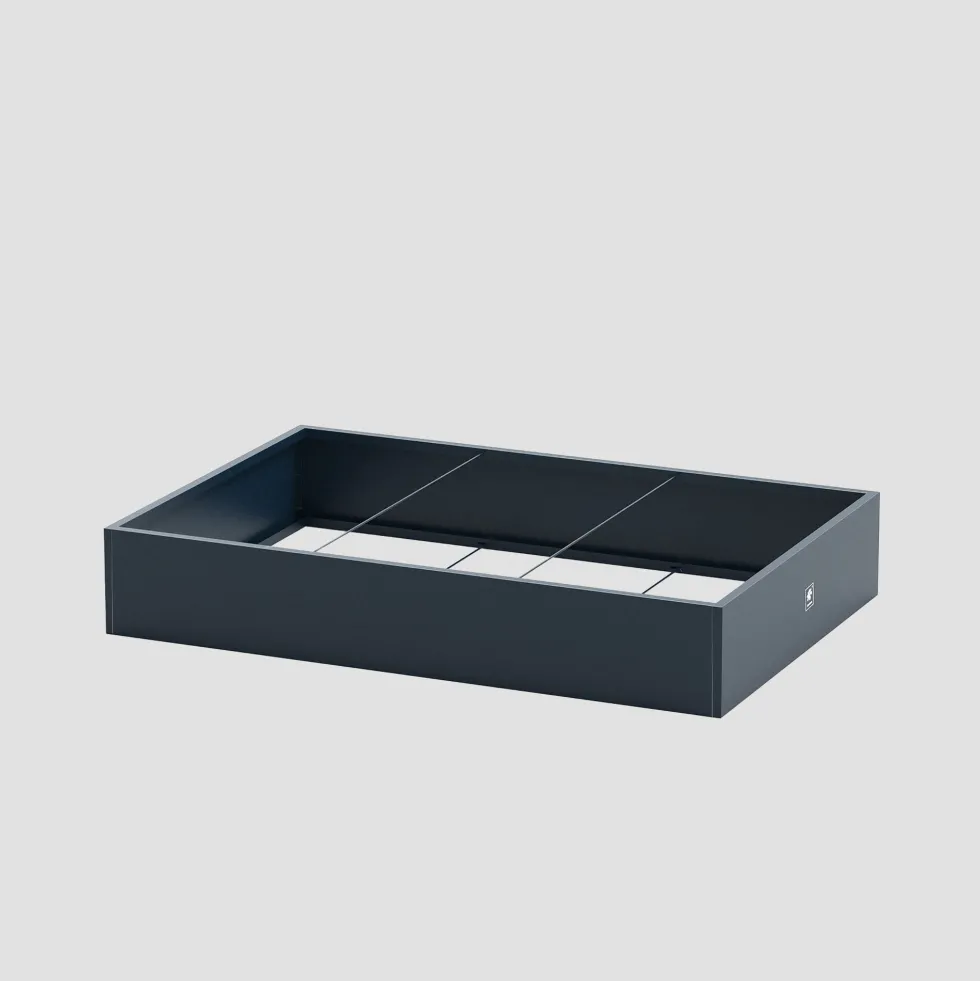 Herstera Metal Planter - Jardinera EDGE antracita