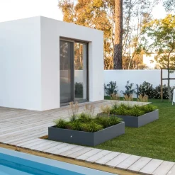 Herstera Metal Planter - Jardinera EDGE antracita
