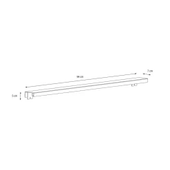 Herstera Metal Planter - Leds (soporte) antracita
