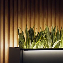 Herstera Metal Planter - Leds (soporte) antracita