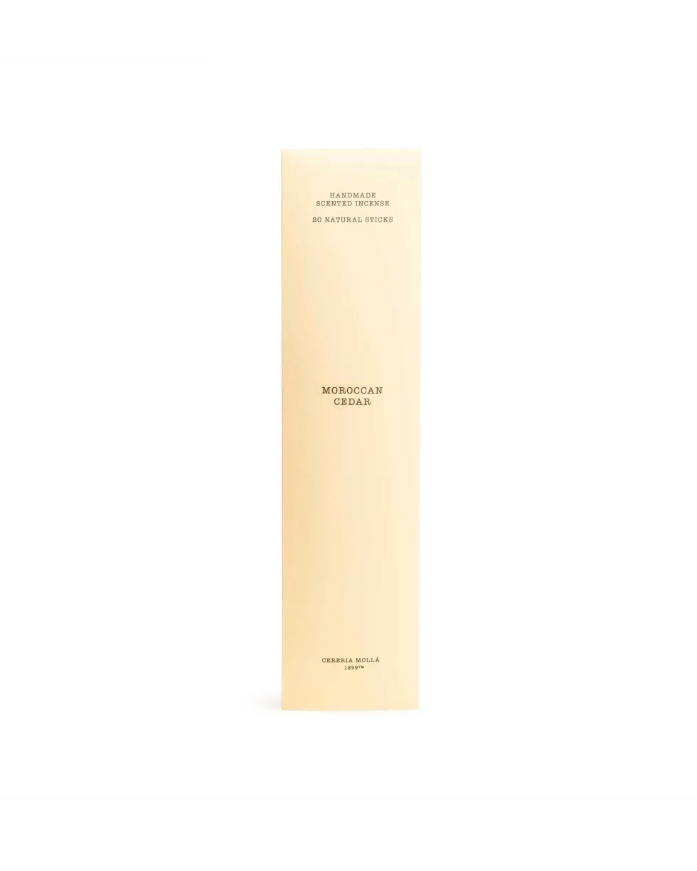 Incienso Cerería Mollá Moroccan Cedar (20 varillas)