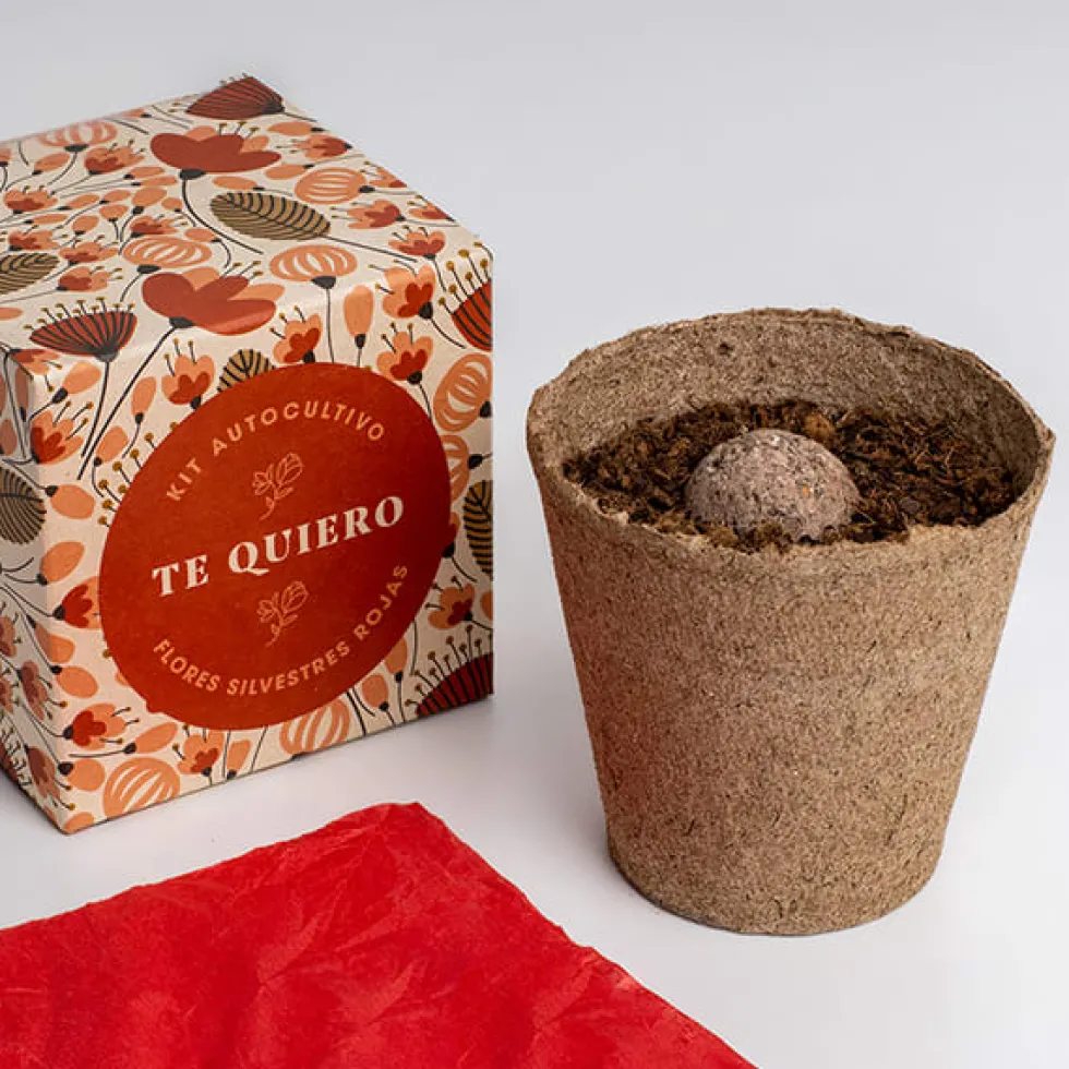 Kit Autocultivo Díselo con Flores (Te quiero) Resetea