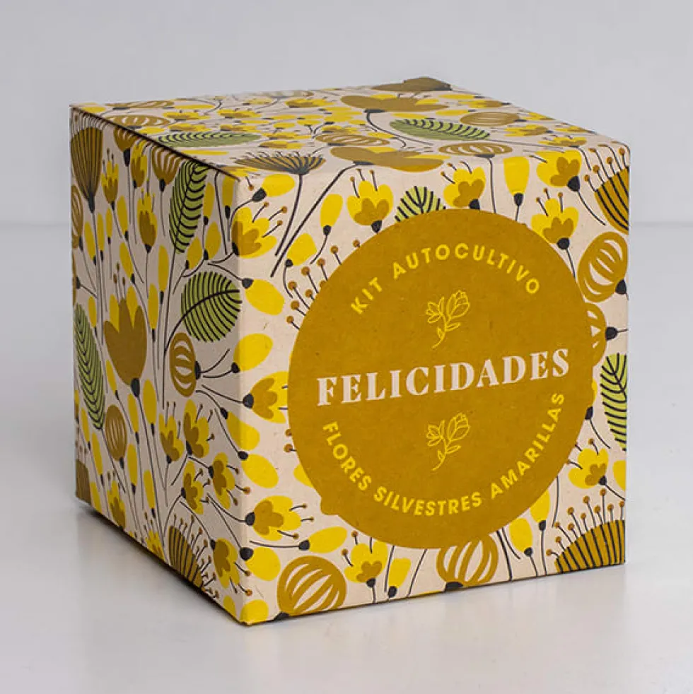 Kit Autocultivo Díselo con Flores (Felicidades) Resetea