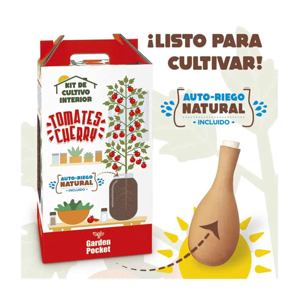 Kit Cultiva tus tomates Cherry