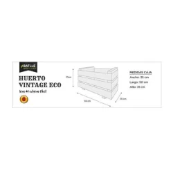 Kit De Cultivo Fácil Huerto Vintage Batlle