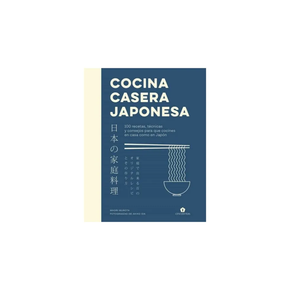Libro Cocina Casera Japonesa