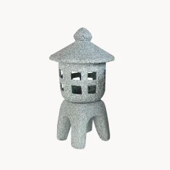 Linterna japonesa de cerámica para bonsái