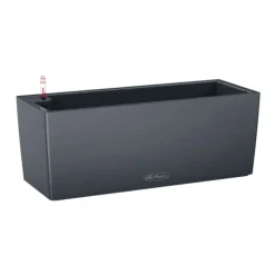 Maceta Autorriego Lechuza Balconera gris pizarra