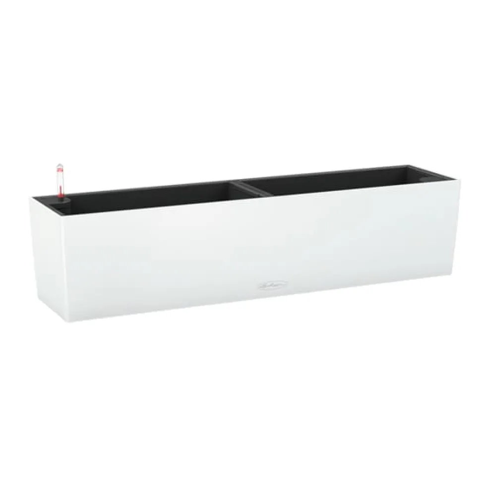 Maceta Autorriego Lechuza Balconera blanco