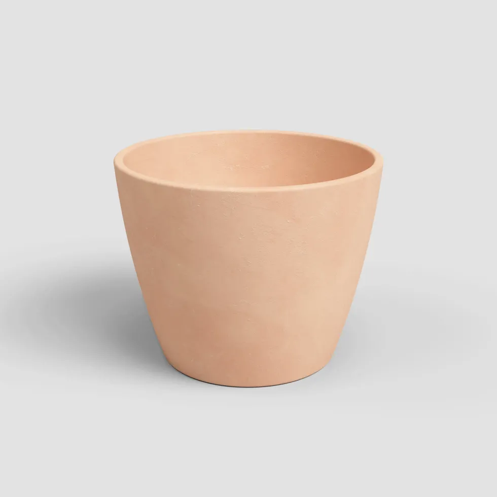 Maceta de barro Artevasi beige Emilia cuenco