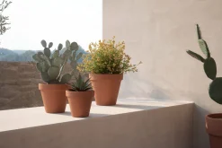 Maceta de barro Artevasi beige Amalia