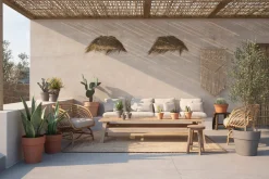 Maceta de barro Artevasi beige Amalia