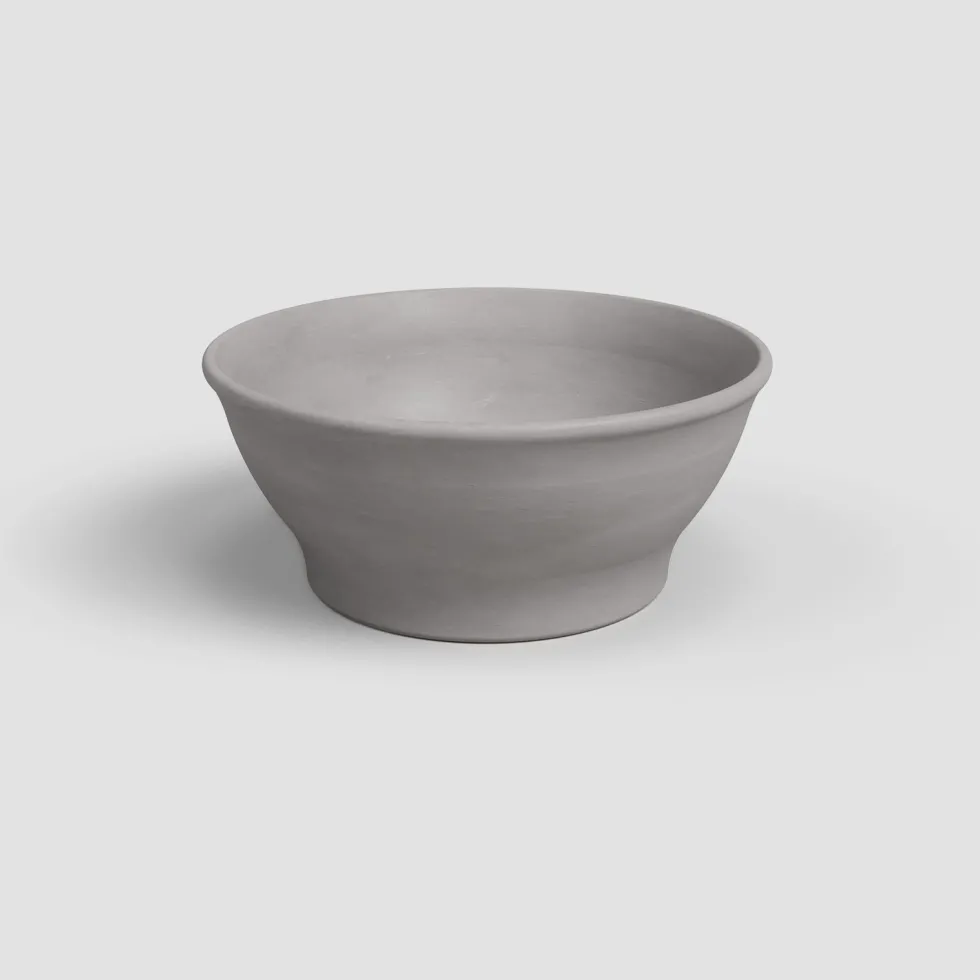 Maceta de barro Artevasi gris Saramago bol