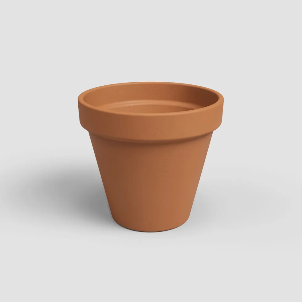 Maceta de barro Artevasi terracota Amalia