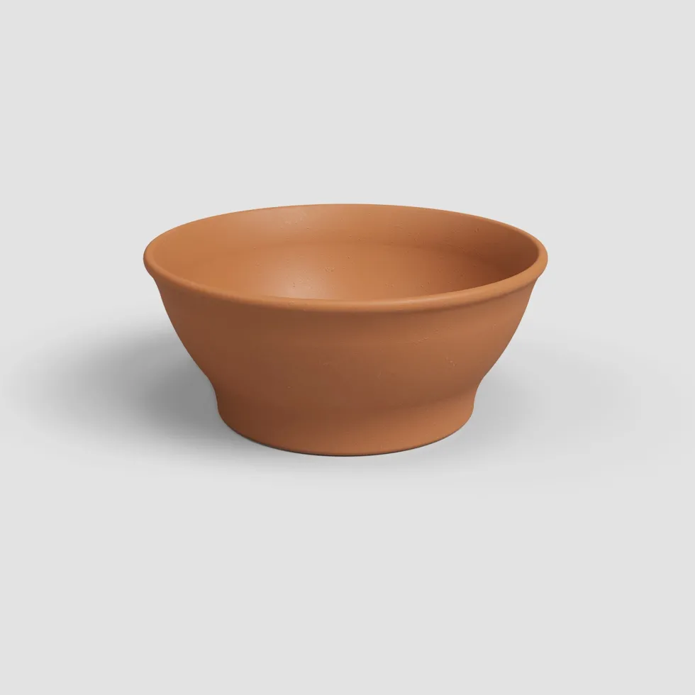 Maceta de barro Artevasi terracota Saramago bol