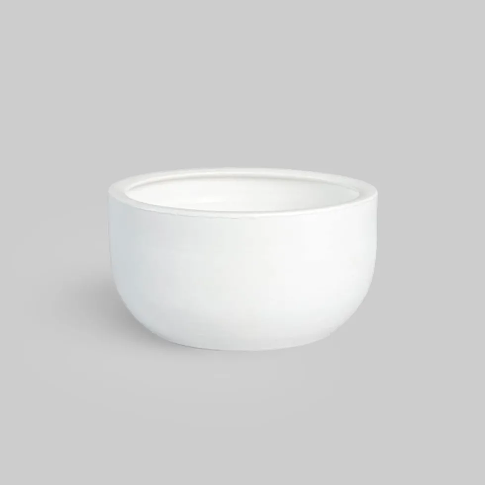 Maceta de Interior Herstera Bowl Xat blanco