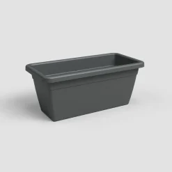 Maceta de plástico Artevasi antracita Venezia jardinera