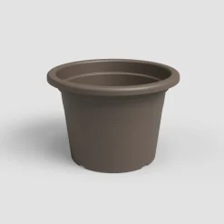 Maceta de plástico Artevasi bronce Venezia cilindro
