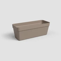 Maceta de plástico Artevasi taupe Capri jardinera