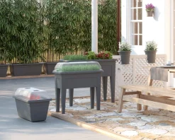 Maceta de plástico Artevasi terracota Venezia jardinera XL