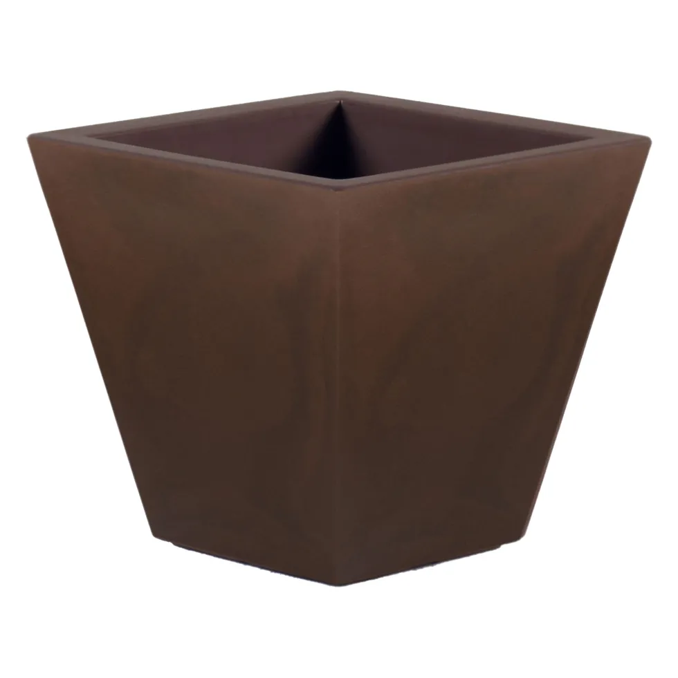 Maceta de Resina Clavel Bronce - New Garden