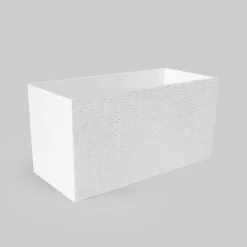 Maceta Framusa de gres Futura blanca (Jardinera)
