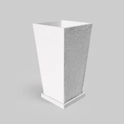 Maceta Framusa de gres Vasari blanca (Vaso)