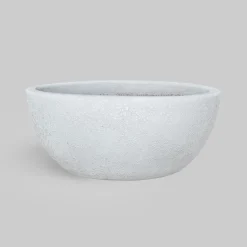 Maceta Fronda Angkor blanco (Bowl)