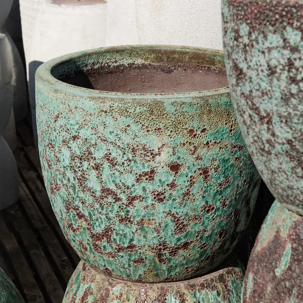 Maceta Fronda Angkor esmeralda (Campana)