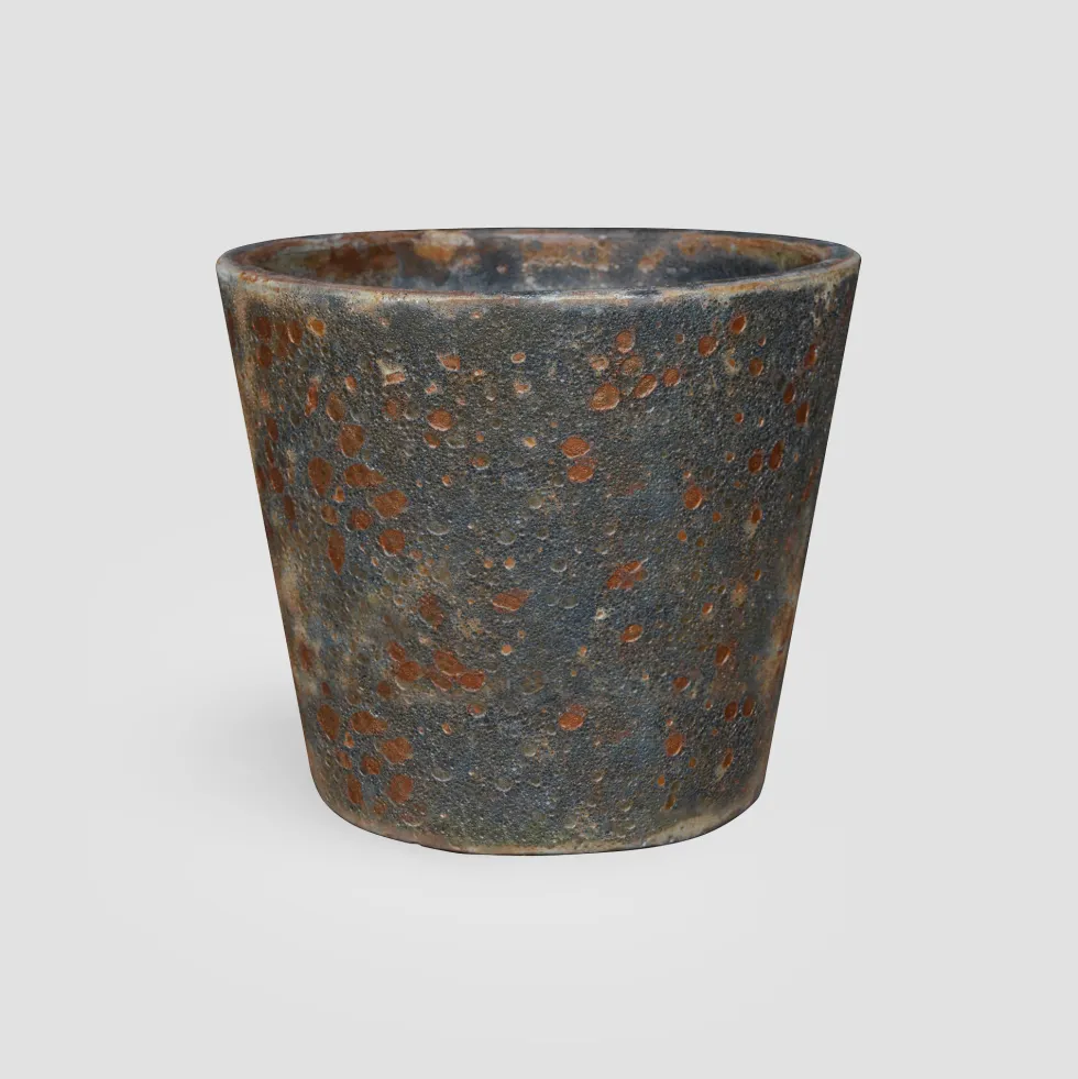 Maceta Fronda Angkor óxido sunset (Cónico)