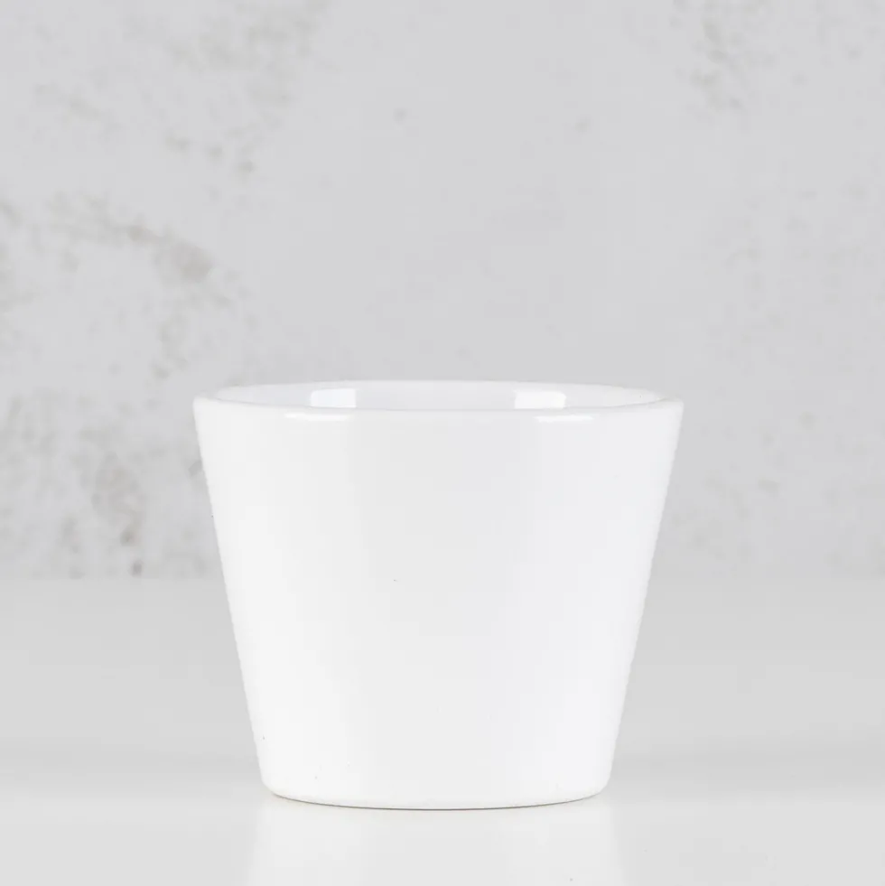 Maceta para Cactus mini blanco