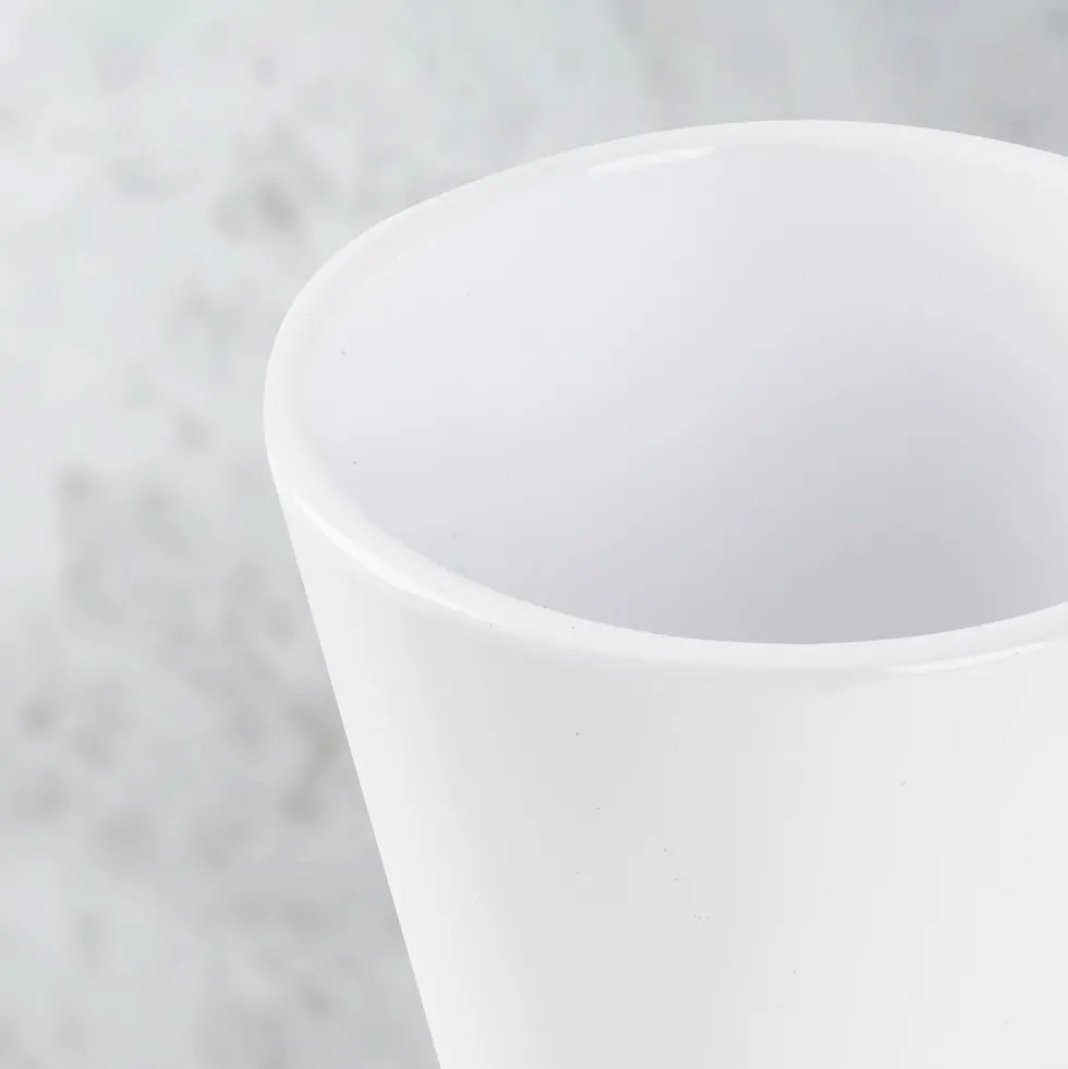 Maceta para Cactus mini blanco