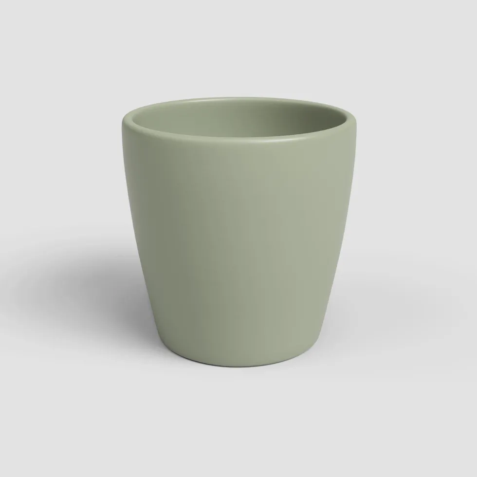 Maceta para Orquídeas Thalia verde claro