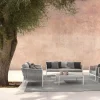 Mesa de centro para jardín Bizzotto FLORENCIA blanco