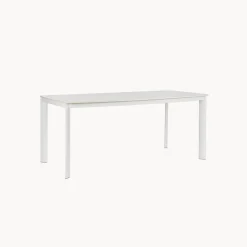 Mesa de comedor exterior Bizzotto ALCORA blanco extensible