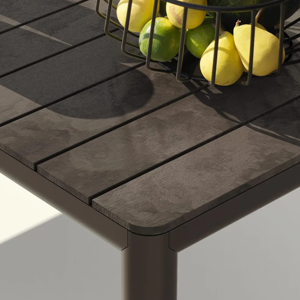 Mesa de comedor exterior Nardi TEVERE terra extensible