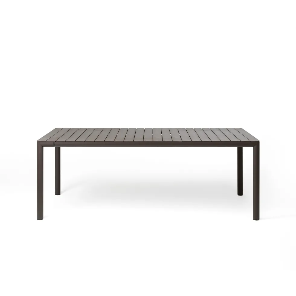 Mesa de comedor exterior Nardi TEVERE terra extensible