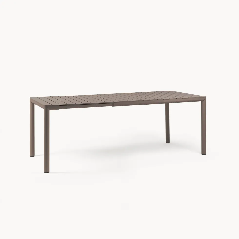 Mesa de comedor exterior Nardi TEVERE tórtora extensible