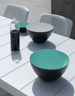 Mesa de comedor exterior Nardi RIO tórtora extensible