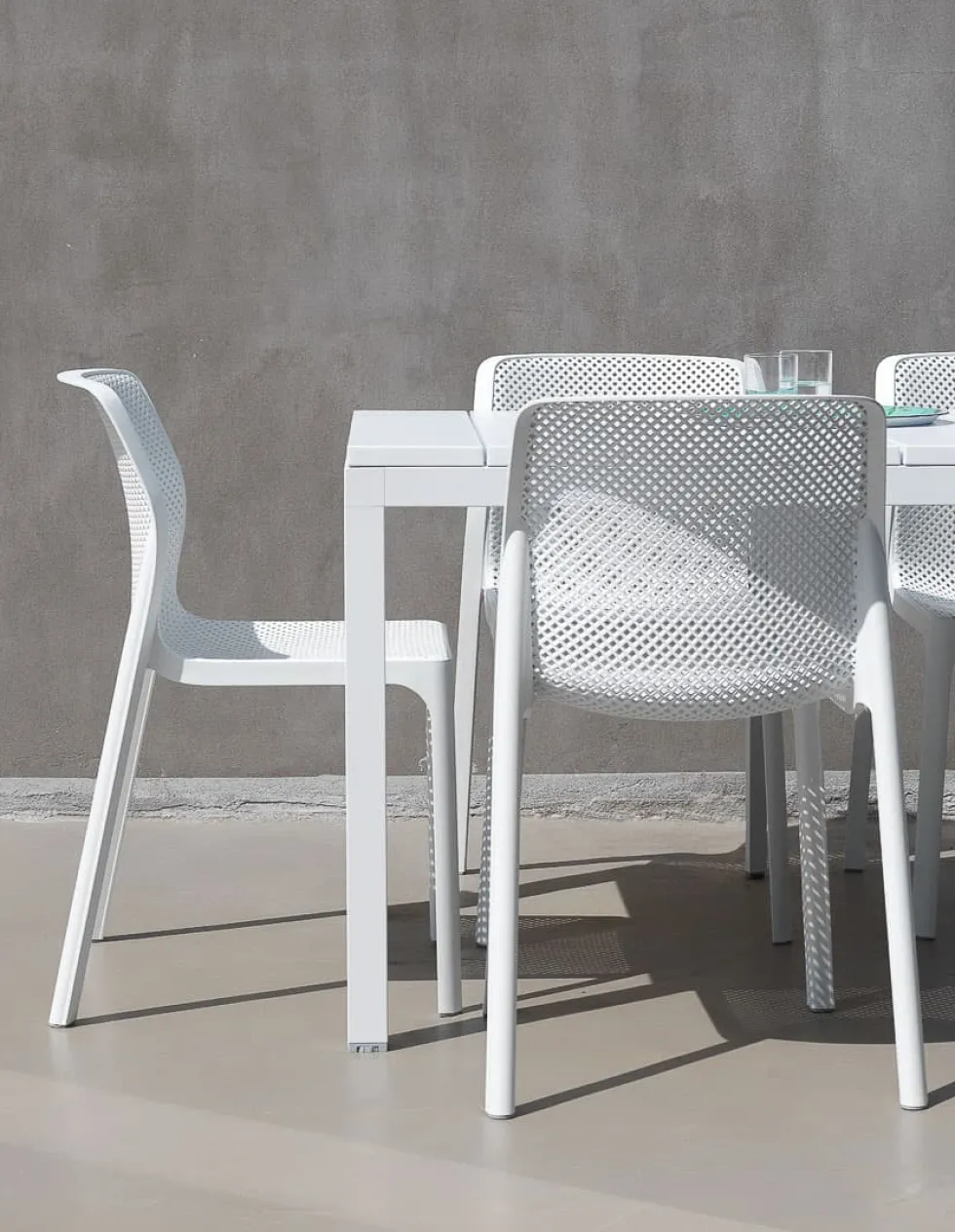 Mesa de comedor exterior Nardi RIO tórtora extensible