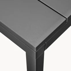 Mesa de comedor exterior Nardi RIO antracita extensible