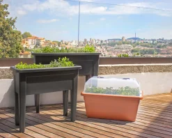 Mesa de huerto venezia taupe