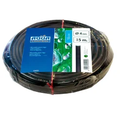 Microtubo riego de 4mm negro