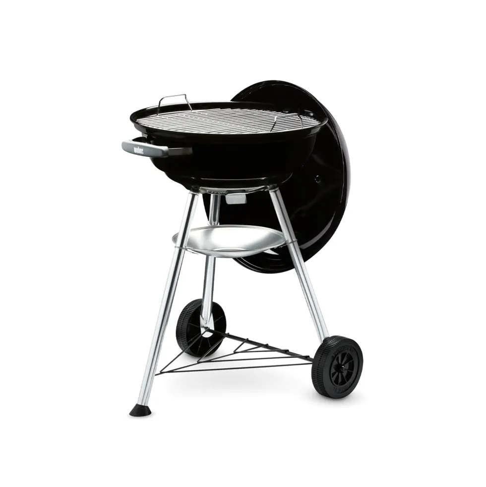 Pack Barbacoa Weber® de Carbón Compact Kettle Ø47 cm + Briquetas 3 Kg