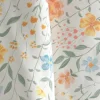 Pack de 2 trapos de algodón con flores y rayas Abu