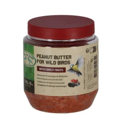 Peanut butter con frutos del bosque para pájaros silvestres